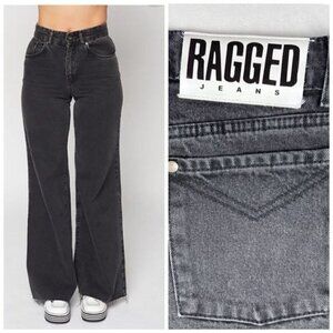 The Ragged Priest Black Flare Jeans